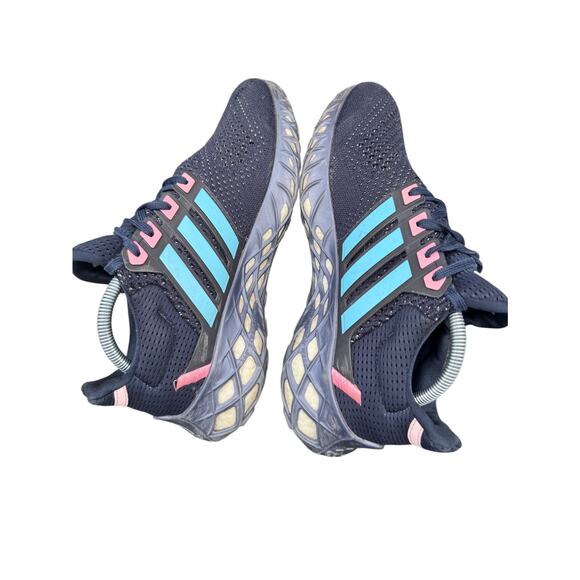 Adidas Ultraboost Web DNA Running Shoes Mens 9 Blue Three Stripes Low Top GX2133 - Picture 4 of 13